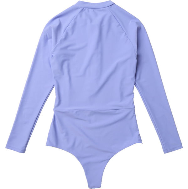 2026 Mystic Womens Jayde Long Sleeve One Piece 35001.250208 - Iris Blue